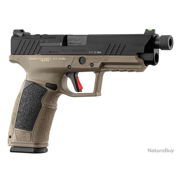 Pistolet Tisas PX-9 Tactical Bicolore filet� Optic Ready Cal. 9x19