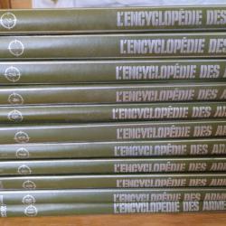 L'encyclop&eacute;die des armes 11 volumes