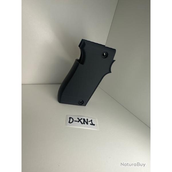 (D-XN1) Crosse noire ambidextre pour pistolet Unique 22lr mod�le D et E.