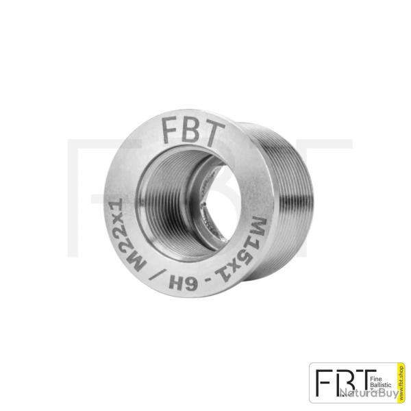 Adaptateur de filetage INCA M22x1 pour silencieux FBT M14X1