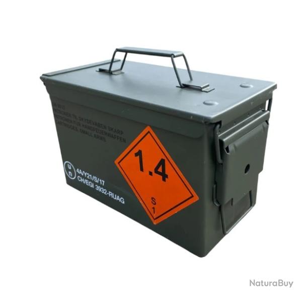 Caisse �tanche militaire compacte pour stockage s�curis�