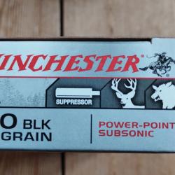300 BLK Winchester 200 gr sub sonic boite 20