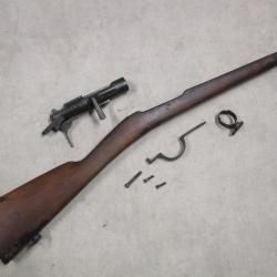 Lot de pi&egrave;ces de fusil Gras, mise &agrave; prix 1 euros sans prix de r&eacute;serve!!!