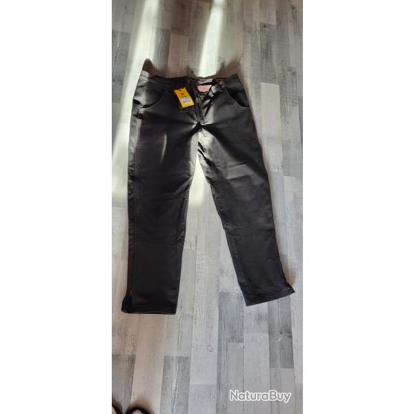 Pantalon cuir Verney carron