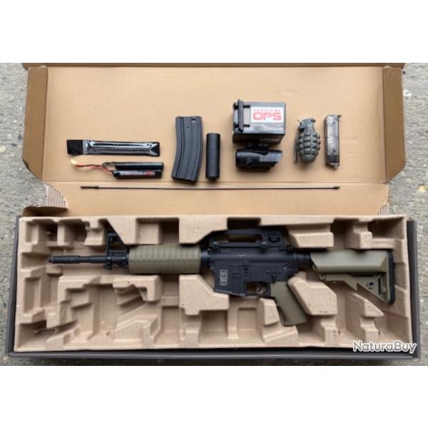 PACK AIRSOFT �TAT NEUF - Specna Arms SA-C01 CORE (Half-Tan)