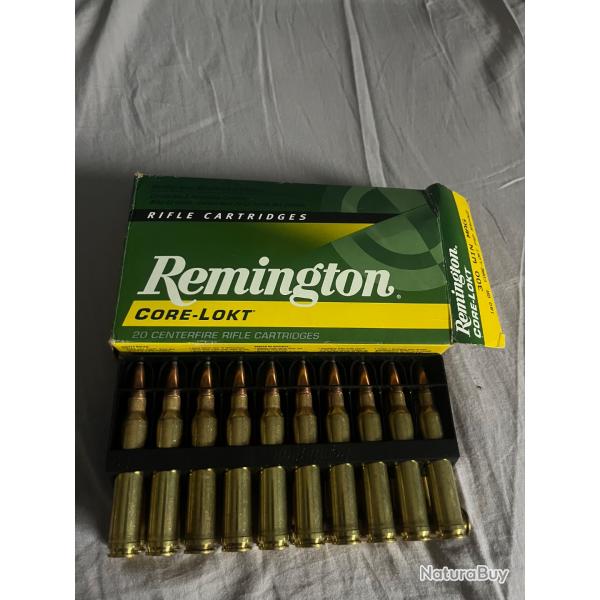 Balles remington corelockt 180g 300winmag