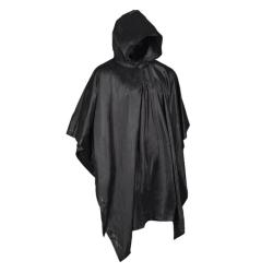 PONCHO RIPSTOP NOIR - MILTEC
