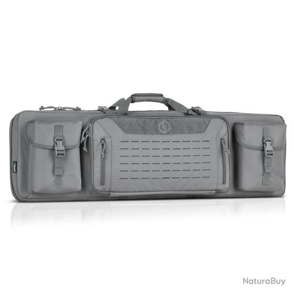 SAC URBAN WARFARE 51" DOUBLE RIFLE CASE GRIS - SAVIOR