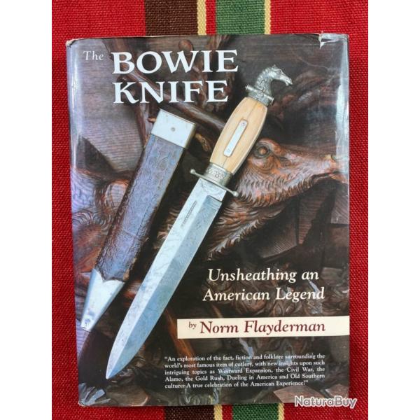 Livre The Bowie Knife Norm Flayderman collector rare out of print armes anciennes western militaria