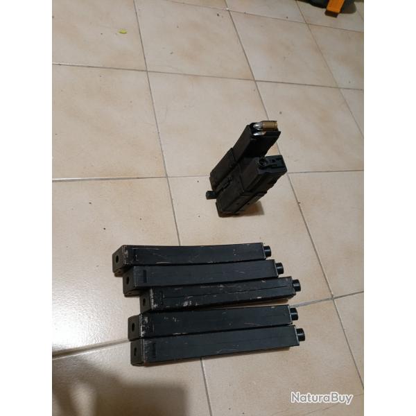 Lot chargeur MP5 AEG