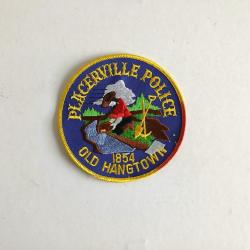 USA - Patch police Californie - US149903b Police Placerville
