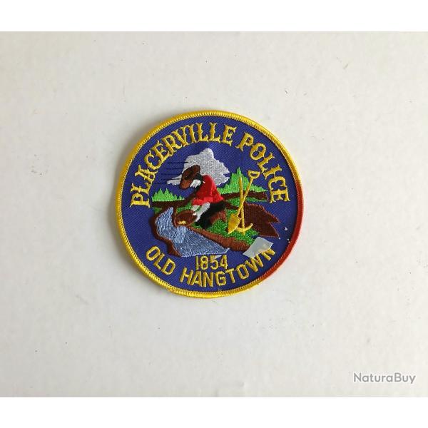 USA - Patch police Californie - US149903b Police Placerville
