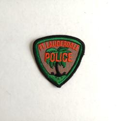 USA - Patch police Floride - US202303c Police Fort Lauderdale