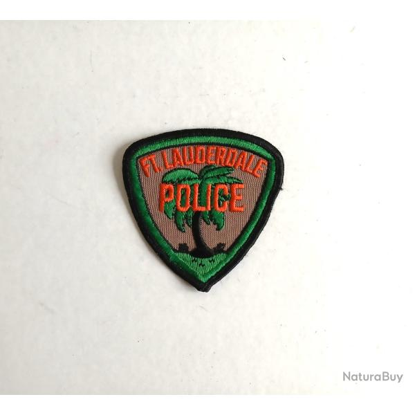 USA - Patch police Floride - US202303c Police Fort Lauderdale