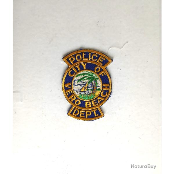 USA - Patch police Floride - US202303d Police Vero Beach