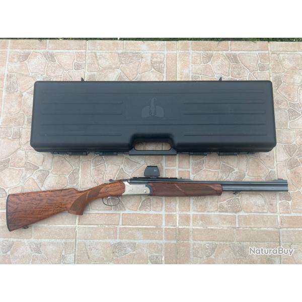 Carabine EXPRESS SILMA SIROCCO ACIER Cal.8X57 JRS + point rouge Leica ASPH