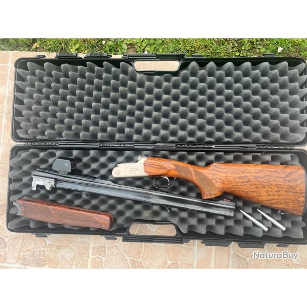 Carabine EXPRESS SILMA SIROCCO ACIER Cal.8X57 JRS + point rouge Leica ASPH