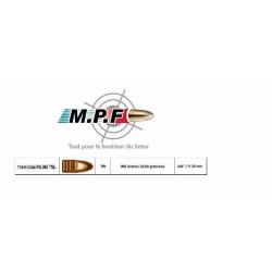 100 Ogives MPF 11mm gras RN  350 Gr TMJE &Oslash; 446" Ballesmpfpro Projectiles Cuivr&eacute;s