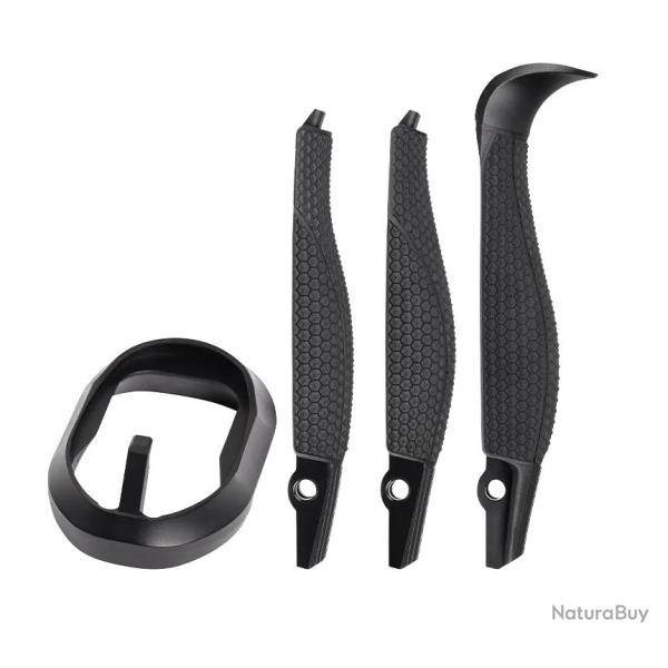 PUITS DE CHARGEUR PDP FS, PROFIL BAS + 3 DOS DE POIGNEE S/M/L - PDP FULL SIZE