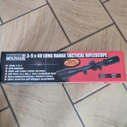 Swiss arms 3-9 x 40 longe range tactical riflescope