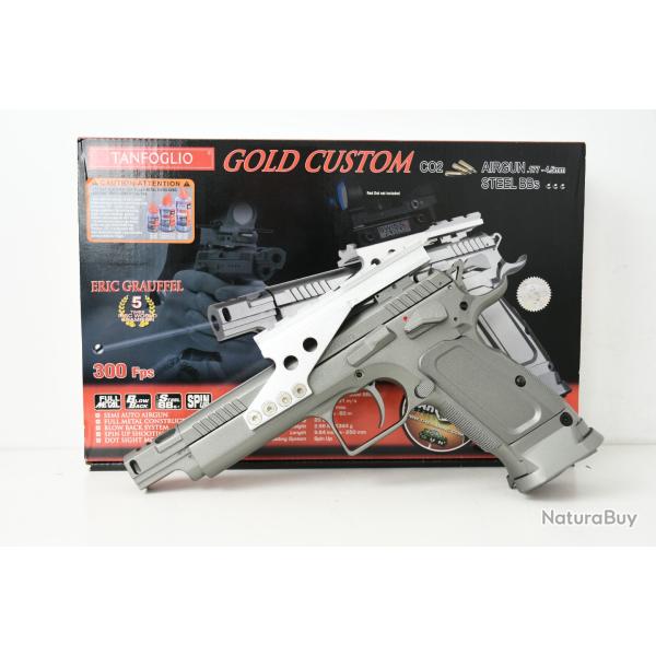 Pistolet Tanfoglio gold Custom 4,5 BBS