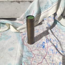 Cartouche lance fus&eacute;e fran&ccedil;ais, type Ruggieri dat&eacute;e 1940