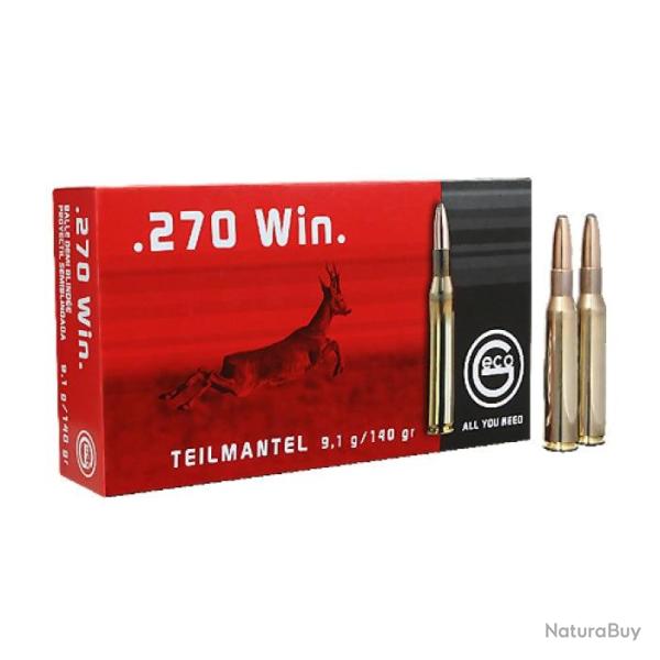Balles Geco TM Demi-blind�e - Cal. 270 Win. - 270 win / Par 1