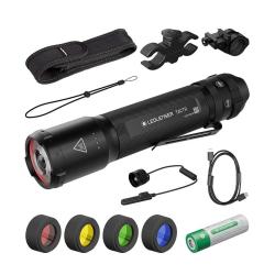 Pack chasse lampe torche Ledlenser TAC7R et accessoires