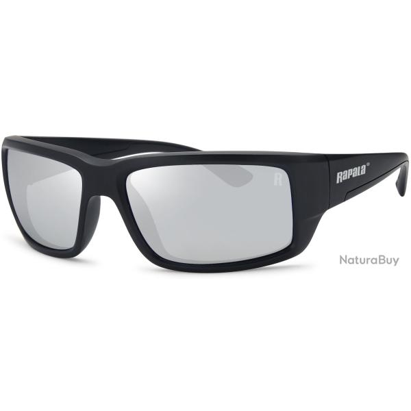 Lunettes Polarisantes Rapala Sportsman Series Verres miroir vert I Monture noir mat