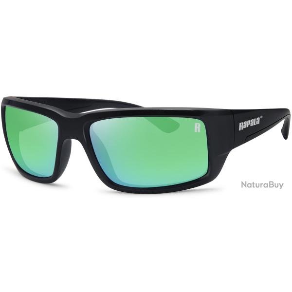 Lunettes Polarisantes Rapala Sportsman Series Verres miroir rouge I Monture noir mat