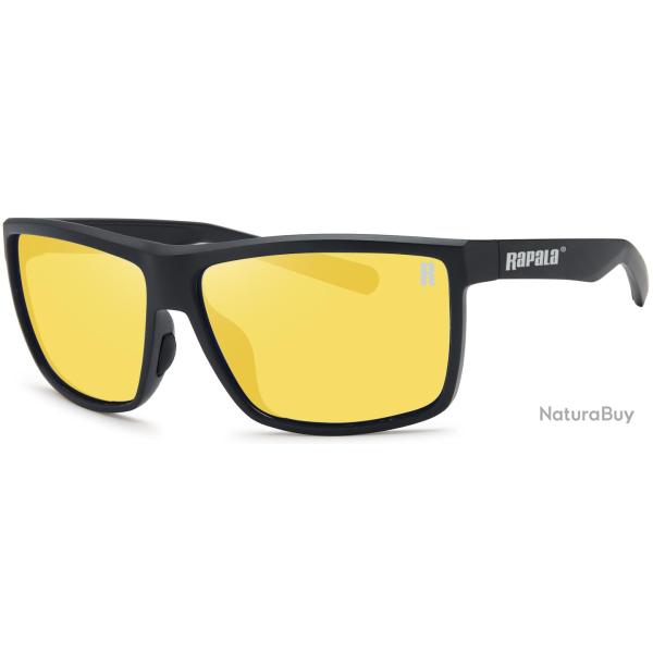 Lunettes Polarisantes Rapala Sportsman Series Verres jaunes I Monture noire