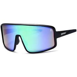 Lunettes Polarisantes Rapala Sportsman Series Verres miroir vert I Monture noire
