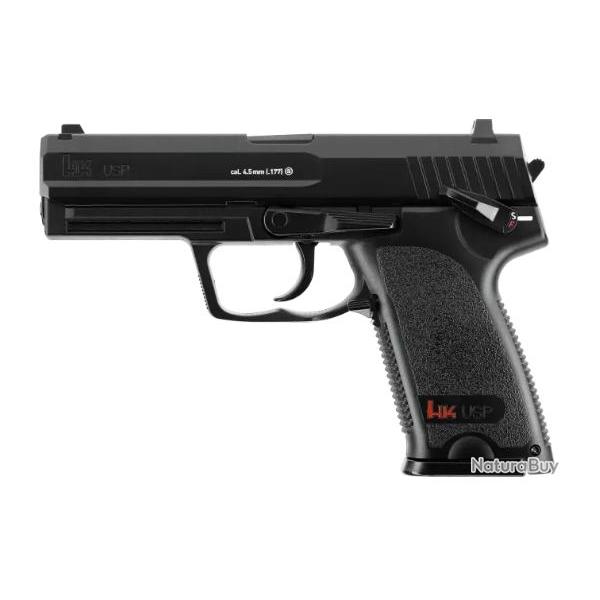 Pistolet CO2 HK USP black Cal. 4.5mm BB