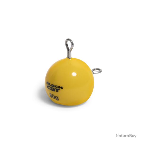 Lest Black Cat Ball jaune 80g Jaune A l'unit�