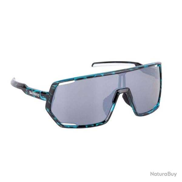 Lunettes Shimano Eyewear Lesath Tortoiseshell Blue & Silver Mirror