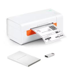 203dpi imprimante d'&eacute;tiquettes thermiques de bureau USB &eacute;tiqueteuse autocollant exp&eacute;dition imprimant