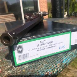 PISTOLET LEPAGE TARGET A SILEX PEDERSOLI CALIBRE 45 LISSE PN REF S327-45