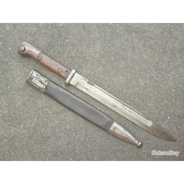Belle baionnette allemande ww1 mod�le 84 98 du premier type jus de grenier