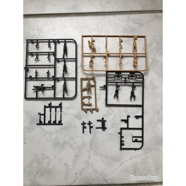 1/72 1/76 lot petits soldats ww2