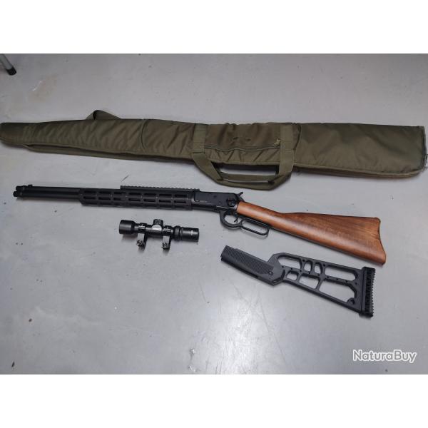 Fusil Winchester 1892AR Gaz A&K - Bois