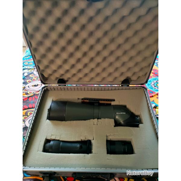 Ensemble Digiscopie Premium : Longue-vue Swarovski ATS 80 HD + Kit Canon EOS