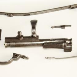 culasse mauser 1871 + pi&egrave;ces d&eacute;tach&eacute;es