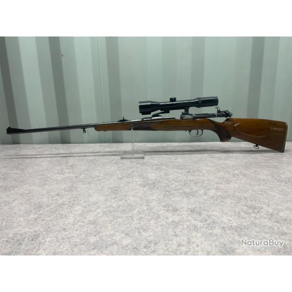 Carabine mauser 98 chasse avec lunette swarowski cal 7x64