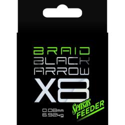 SENSAS BLACK ARROW X8 BRAID 150M SENSAS 0,08mm