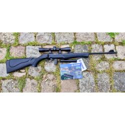 Carabine ROSSI 8122 bolt action calibre 22LR crosse synth&eacute;tique + silencieux et 2 chargeurs 10 coups