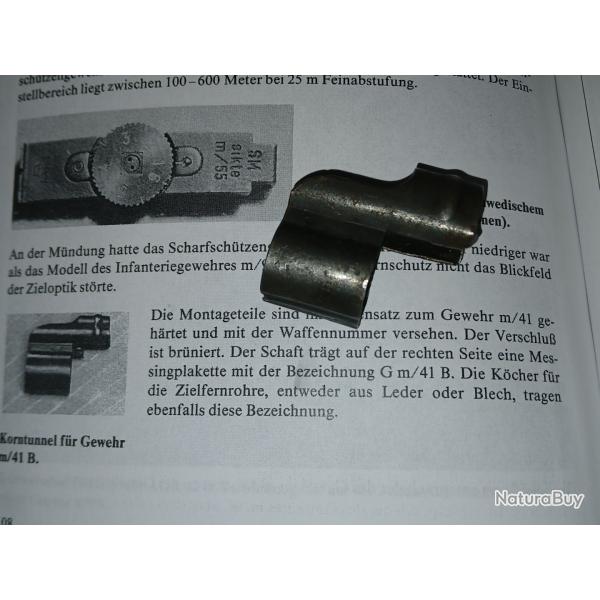 Couvre mire mauser su�dois m96. 38+41