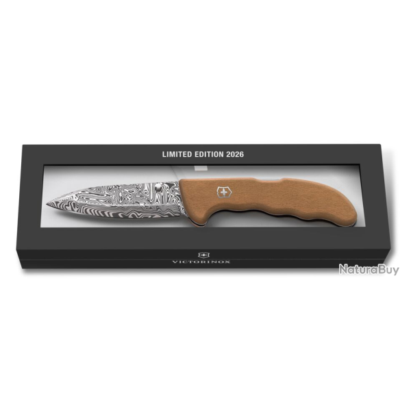 Victorinox Evoke Wood Damast Limited Edition 2026 Couteau pliant  � 0.9410.J26