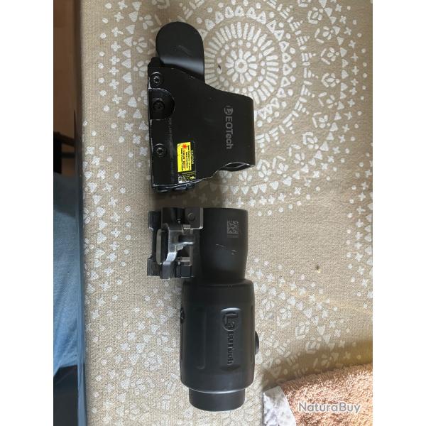 Combo eotech xps3-0 NV + magnifier eotech G23 gen2