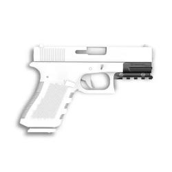 Over Rail Picatinny OR19 pour Glock 17 & 19 G&eacute;n&eacute;ration 3-5