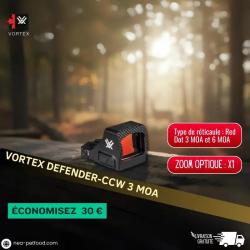 VORTEX DEFENDER-CCW 6 MOA 